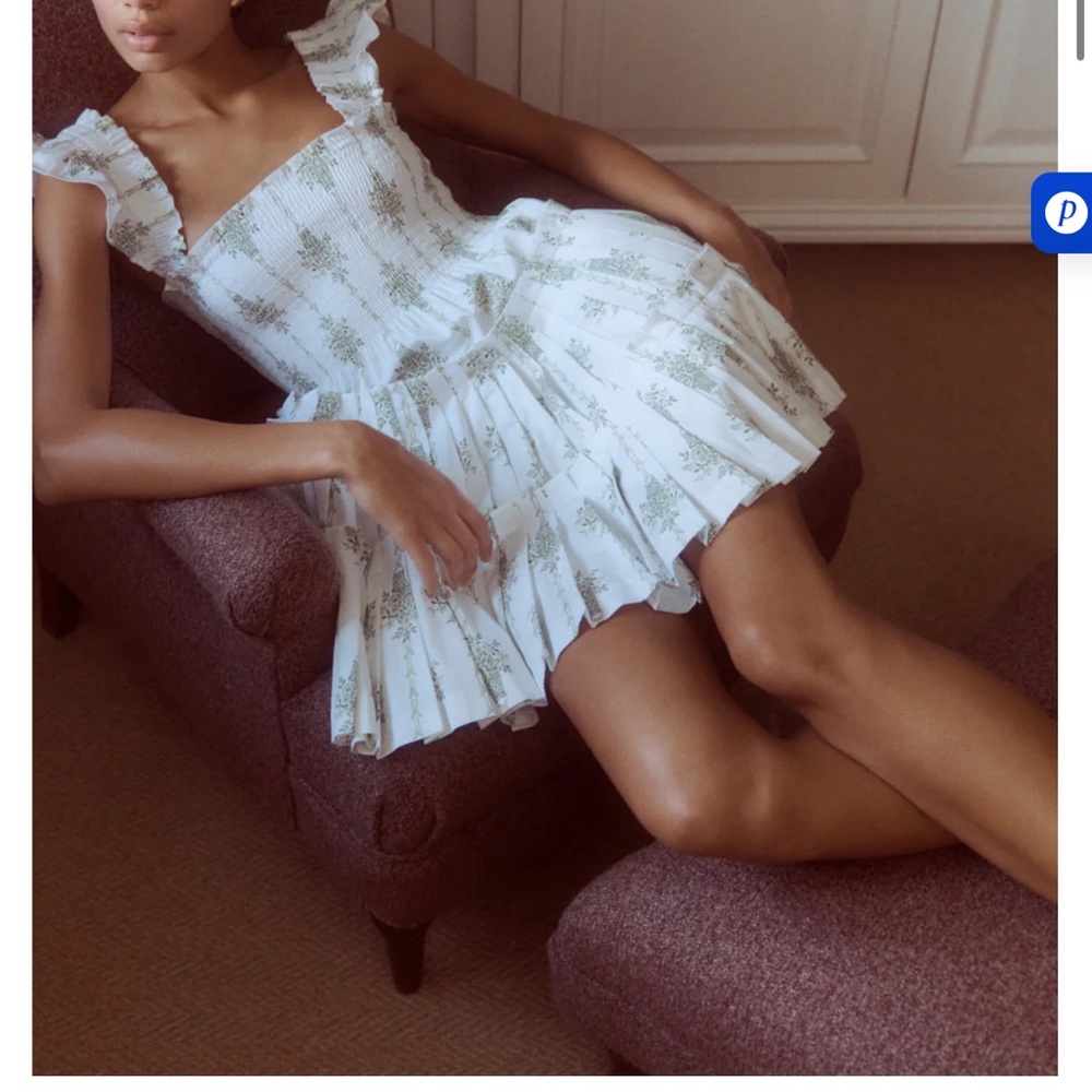 Hill House Apple Basket Green Dress